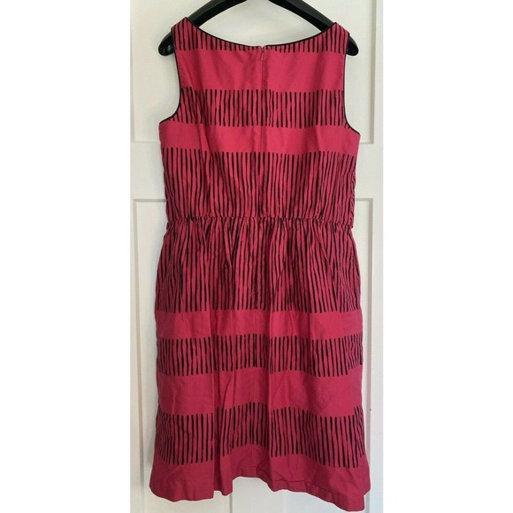 MAX AND CLEO DRESS SIZE 14 sleeveless womens cotton, lined EUC - Picture 2 of 8